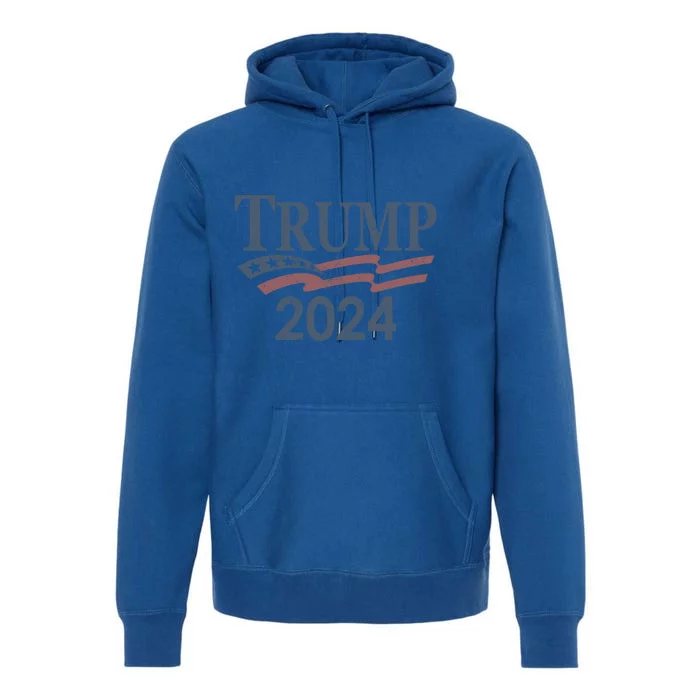 Vintage Trump 2024 Gift Premium Hoodie