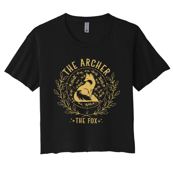 Vintage The Archer And The Fox Women's Crop Top Tee