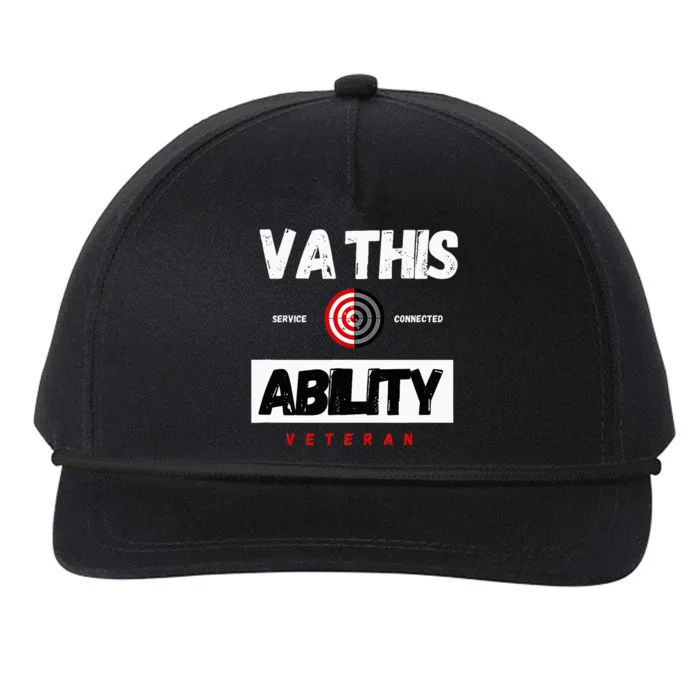 Va This Ability Veteran Hunters Snapback Five-Panel Rope Hat