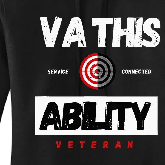 Va This Ability Veteran Hunters Women's Pullover Hoodie