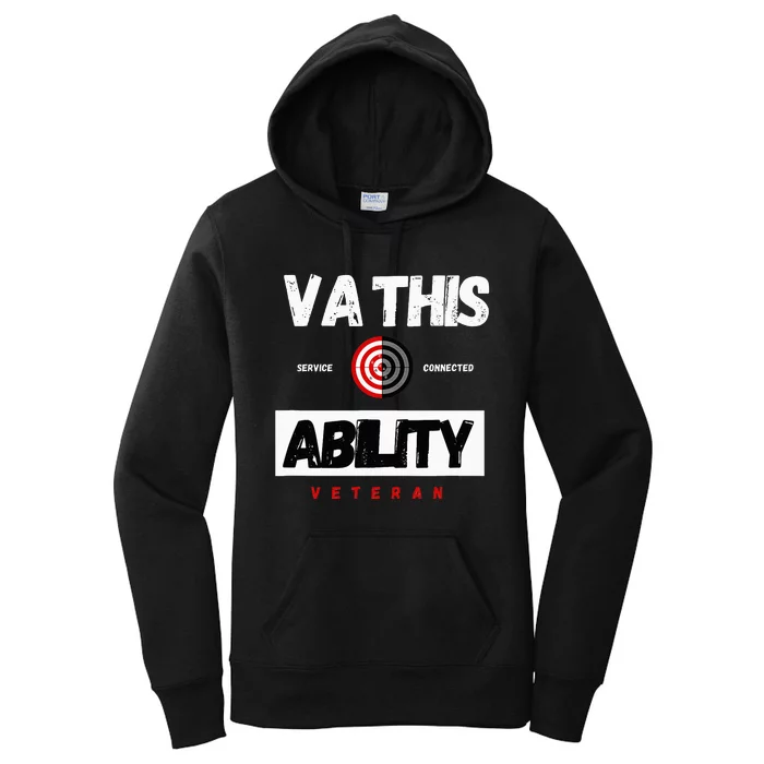 Va This Ability Veteran Hunters Women's Pullover Hoodie