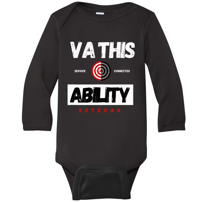 Va This Ability Veteran Hunters Baby Long Sleeve Bodysuit