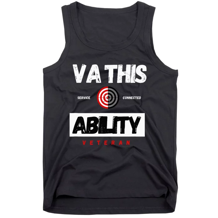 Va This Ability Veteran Hunters Tank Top