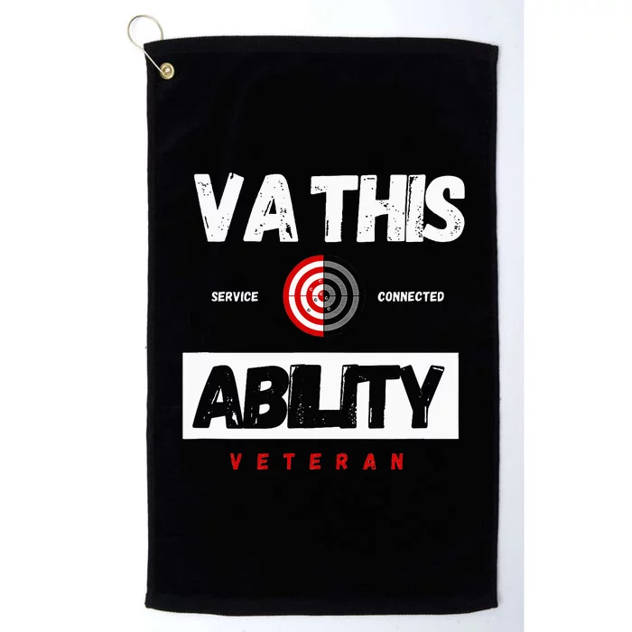 Va This Ability Veteran Hunters Platinum Collection Golf Towel