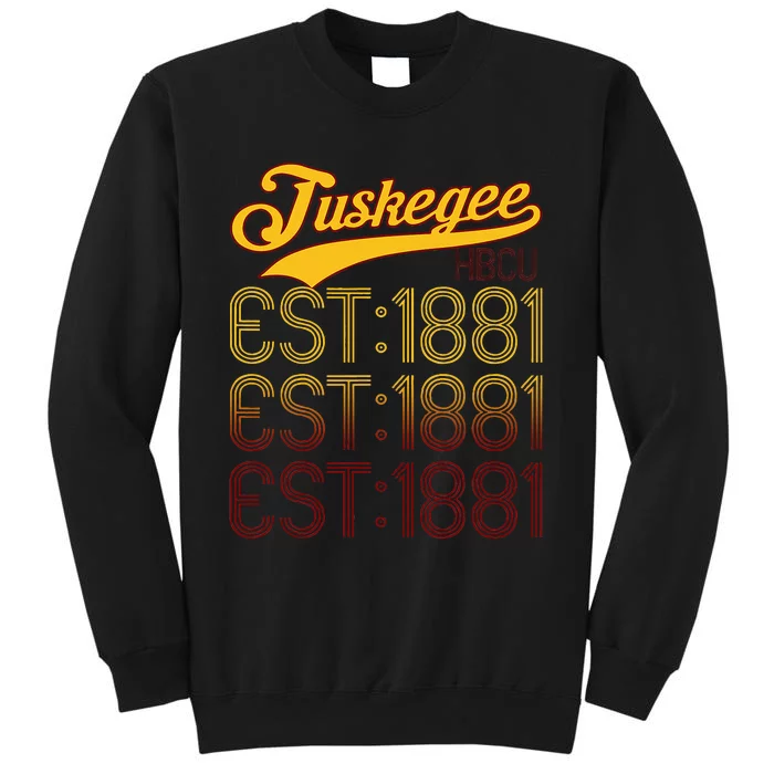 Vintage Tuskegee Al Distressed Maroon Varsity Style Sweatshirt