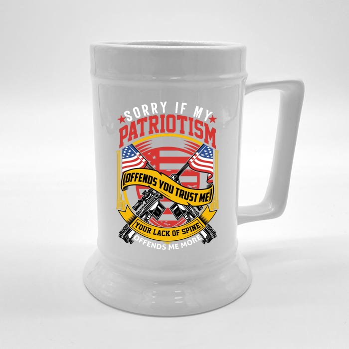 Veteran T Army T S Front & Back Beer Stein