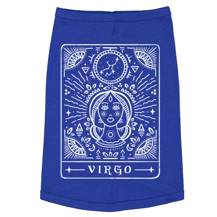 Virgo Tarot Art / Virgo Zodiac Sign / Virgo Birthday Month Gift Doggie Tank