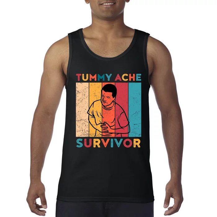 Vintage Tummy Ache Survivor Tank Top