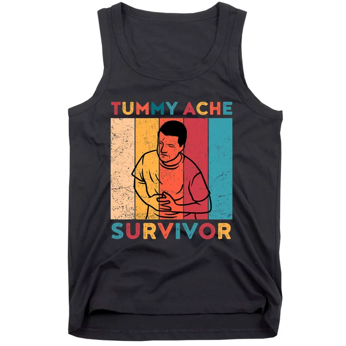 Vintage Tummy Ache Survivor Tank Top