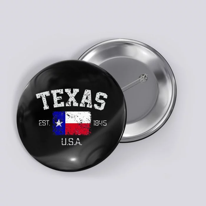 Vintage Texas Austin Est 1845 Souvenir Gift Button