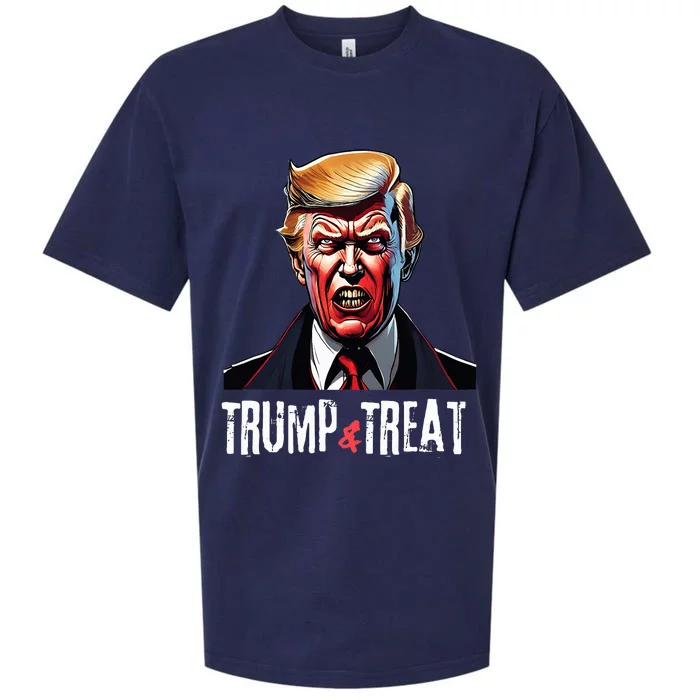 Vampire Trump And Treat Sueded Cloud Jersey T-Shirt