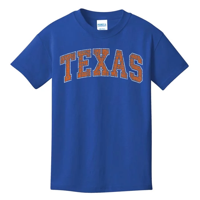 Vintage Texas Austin Text Style Souvenir Kids T-Shirt