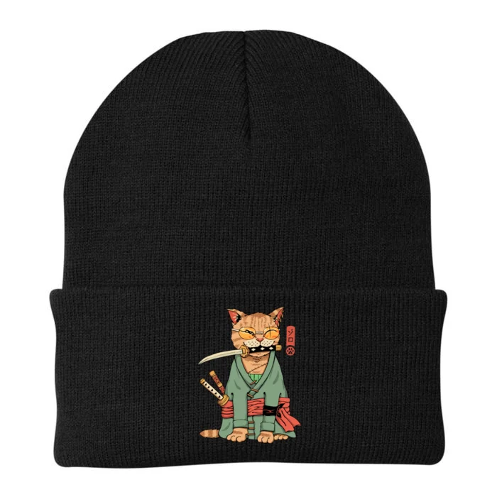 Vincent Trinidad Art Zoro Cat Warrior Knit Cap Winter Beanie