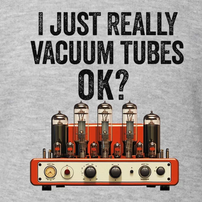 Vacuum Tube Amp Amplifier Analog Audio Electron Valve Guitar Toddler Sweatshirt