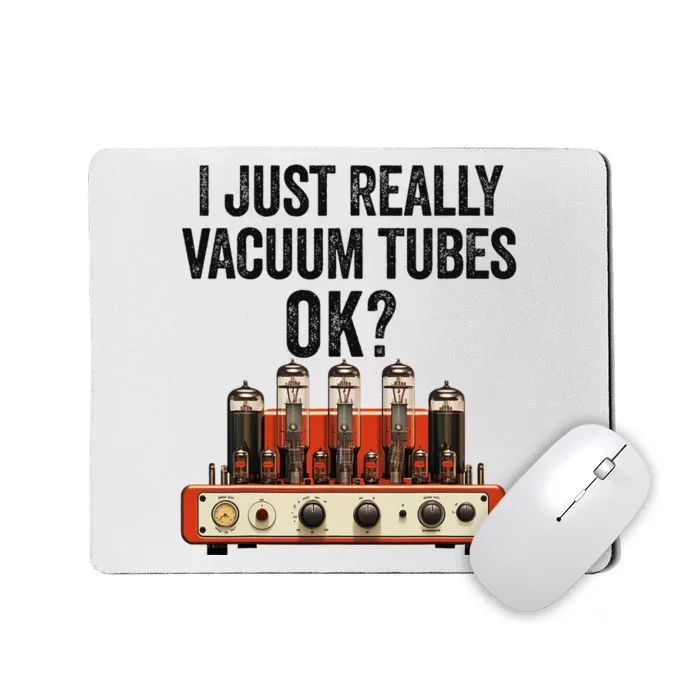 Vacuum Tube Amp Amplifier Analog Audio Electron Valve Guitar Mousepad