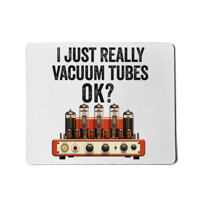 Vacuum Tube Amp Amplifier Analog Audio Electron Valve Guitar Mousepad