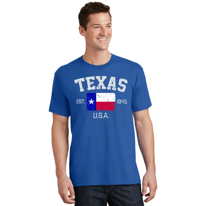 Vintage Texas Austin Est 1845 Souvenir Gift T-Shirt