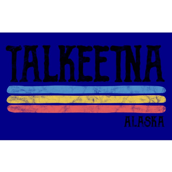 Vintage Talkeetna Alaska Ak Souvenir Gift Bumper Sticker