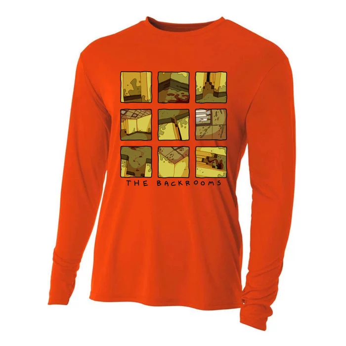 Vignettes The Backrooms Cooling Performance Long Sleeve Crew