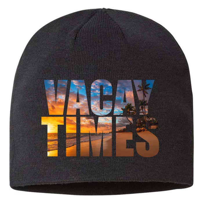 Vacay Times Beach 8 1/2in Sustainable Knit Beanie