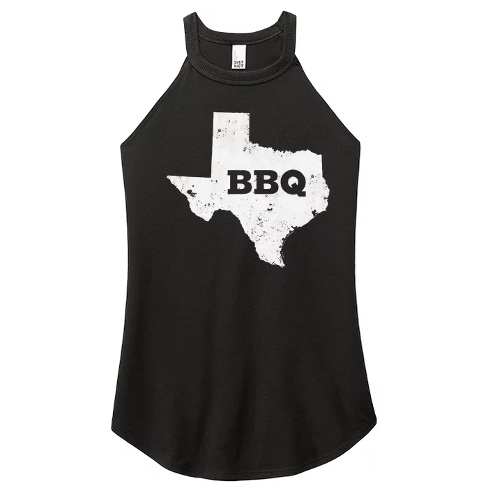 Vintage Texas Bbq State Of Texas Barbecue Women’s Perfect Tri Rocker Tank