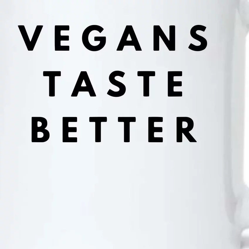 Vegans Taste Better Black Color Changing Mug