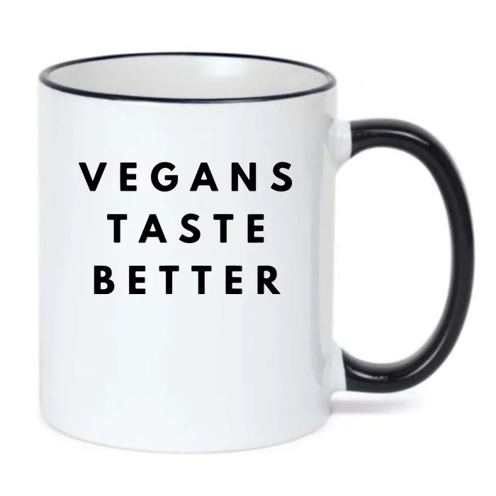 Vegans Taste Better Black Color Changing Mug