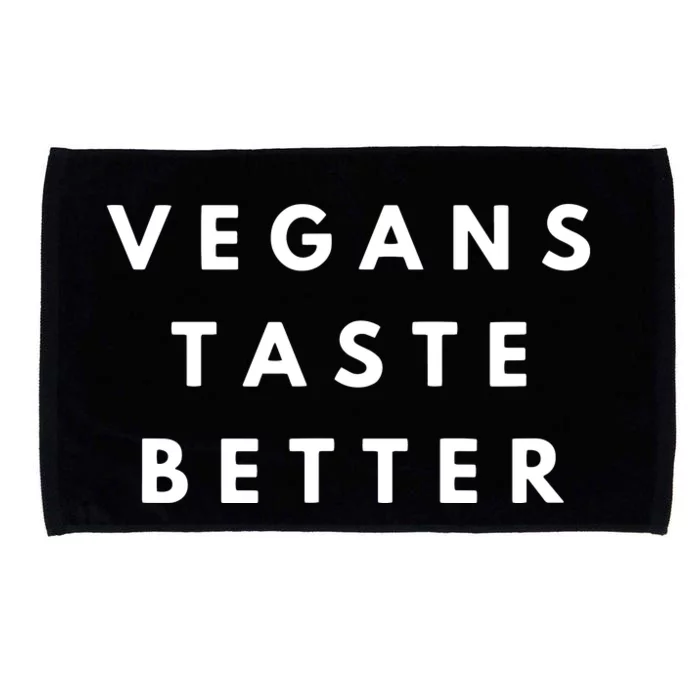 Vegans Taste Better Microfiber Hand Towel