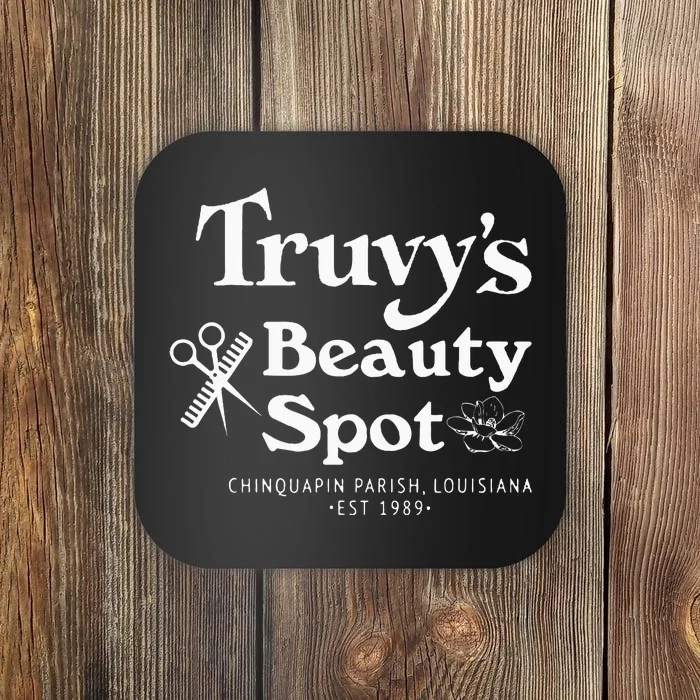 Vintage TruvyS Beauty Spot Truvy Hairsalon Coaster