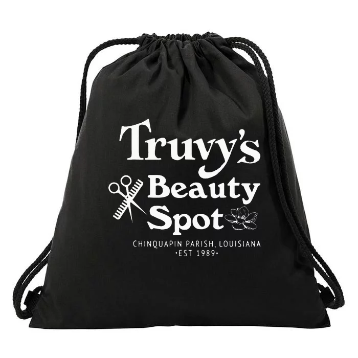 Vintage TruvyS Beauty Spot Truvy Hairsalon Drawstring Bag