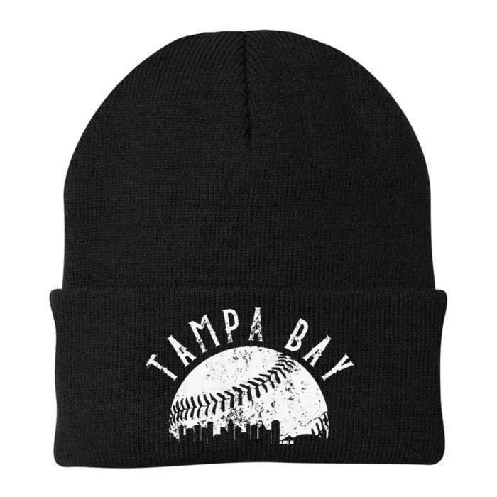 Vintage Tampa Bay Florida Skyline Apparel baseball Knit Cap Winter Beanie