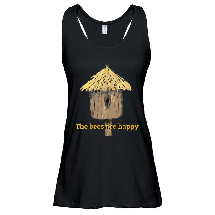 Valheim The Bees Are Happy Ladies Essential Flowy Tank