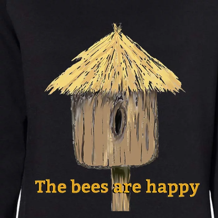 Valheim The Bees Are Happy Womens California Wash Sweatshirt