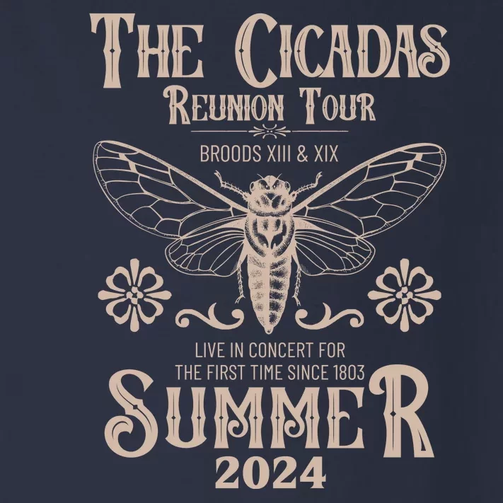 Vintage The Cicadas Reunion Tour Broods Xiii And Xix Summer 2024 Toddler Long Sleeve Shirt