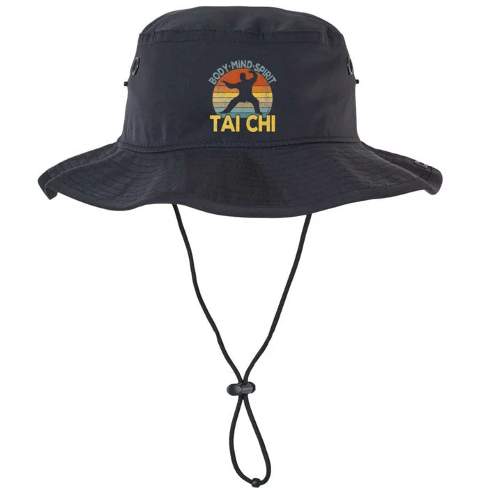 Vintage Tai Chi Chinese Martial Arts Taiji Retro Legacy Cool Fit Booney Bucket Hat