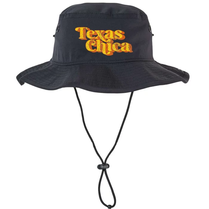 Vintage Texas Chica Funny Southern Pride Country Retro 70s Legacy Cool Fit Booney Bucket Hat