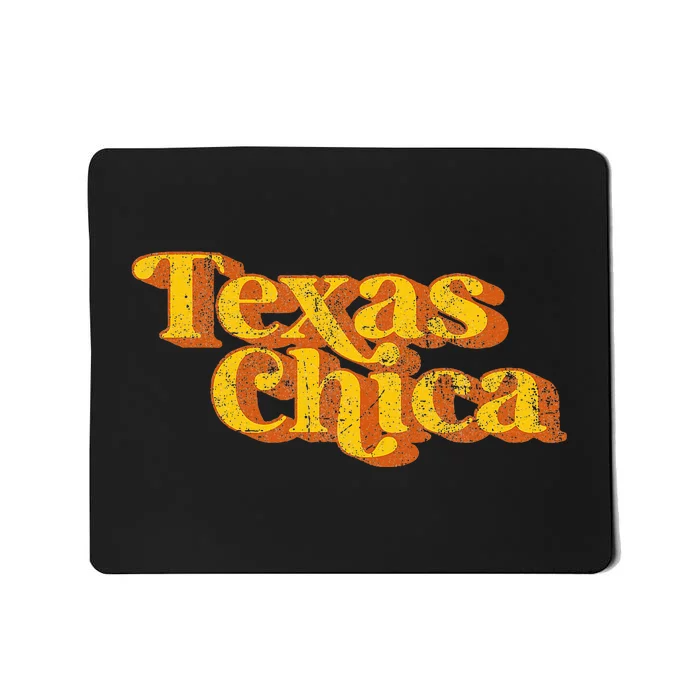 Vintage Texas Chica Funny Southern Pride Country Mousepad