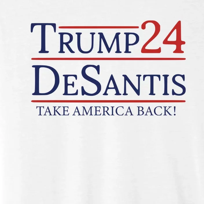 Vote Trump Desantis Election 2024 ChromaSoft Performance T-Shirt