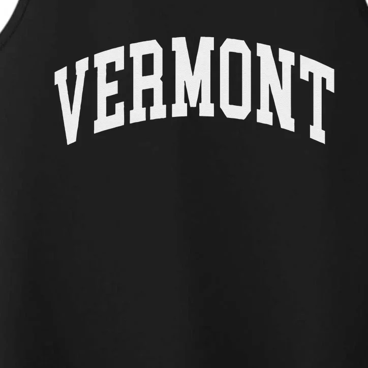 VERMONT Throwback Design Classic Performance Tank