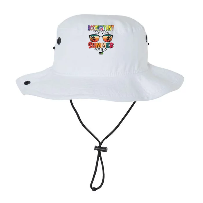 Vintage Tie Dye Accountant Off Duty Summer Vacay Mode On Gift Legacy Cool Fit Booney Bucket Hat