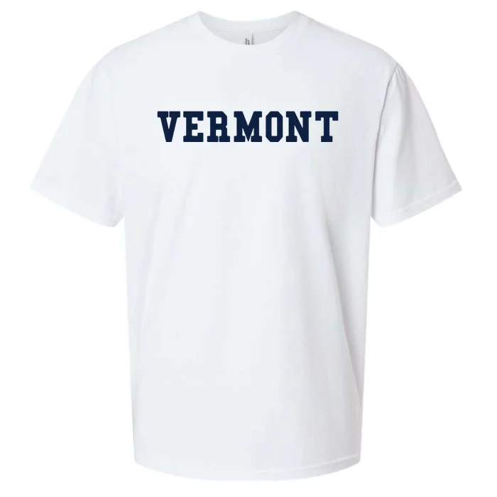 Vermont Throwback Design Classic Sueded Cloud Jersey T-Shirt