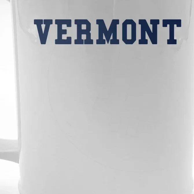 Vermont Throwback Design Classic Front & Back Beer Stein