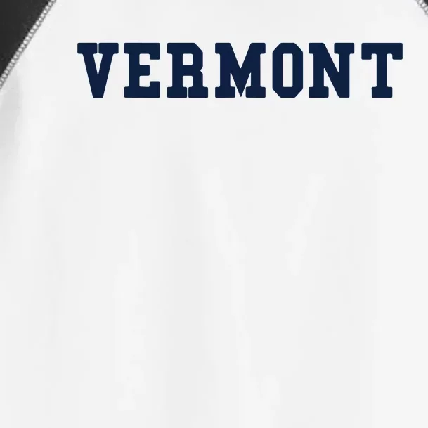 Vermont Throwback Design Classic Toddler Fine Jersey T-Shirt