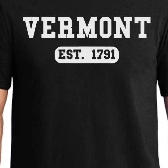 Vermont Throwback Design Classic Pajama Set