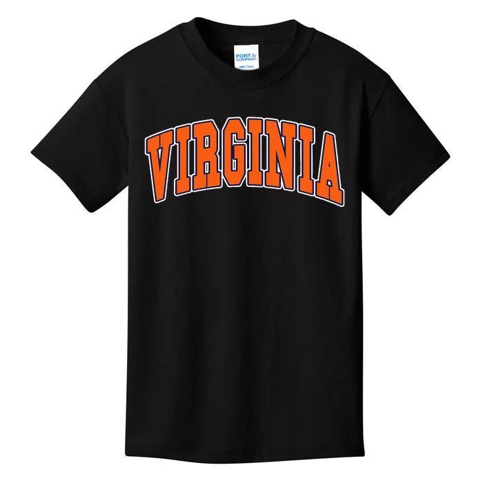 Virginia Throwback Design Classic Kids T-Shirt