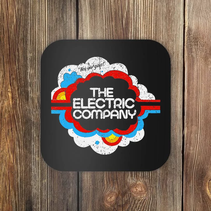 Vintage The Electric Company Coaster