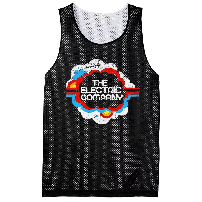 Vintage The Electric Company Mesh Reversible Basketball Jersey Tank