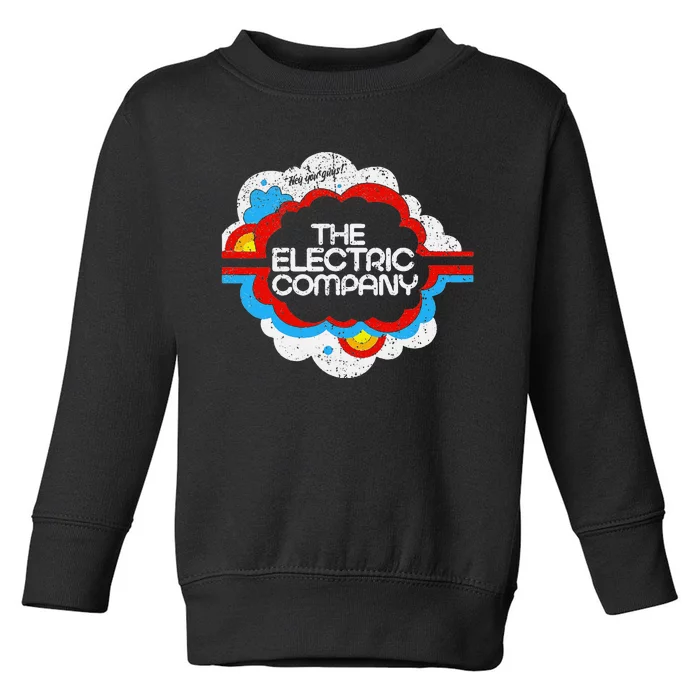 Vintage The Electric Company Toddler Sweatshirt