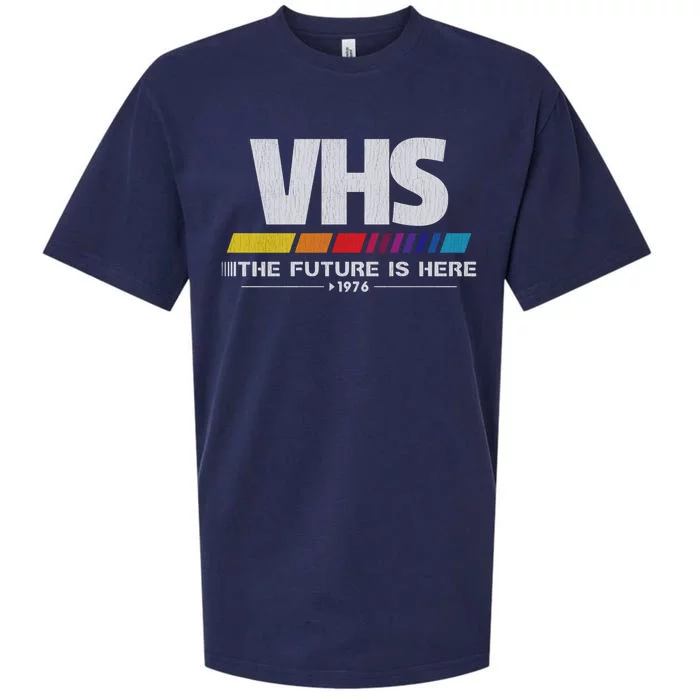 Vhs The Future Is Here 1976 Vintage Sueded Cloud Jersey T-Shirt