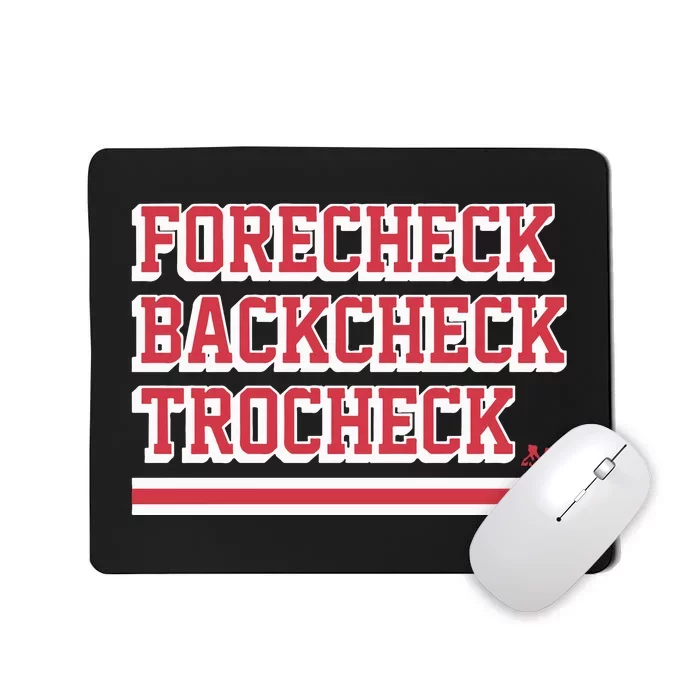 Vincent Trocheck Forecheck Backcheck Trocheck Mousepad